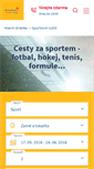 Mobile Screenshot of cestyzasportem.cz